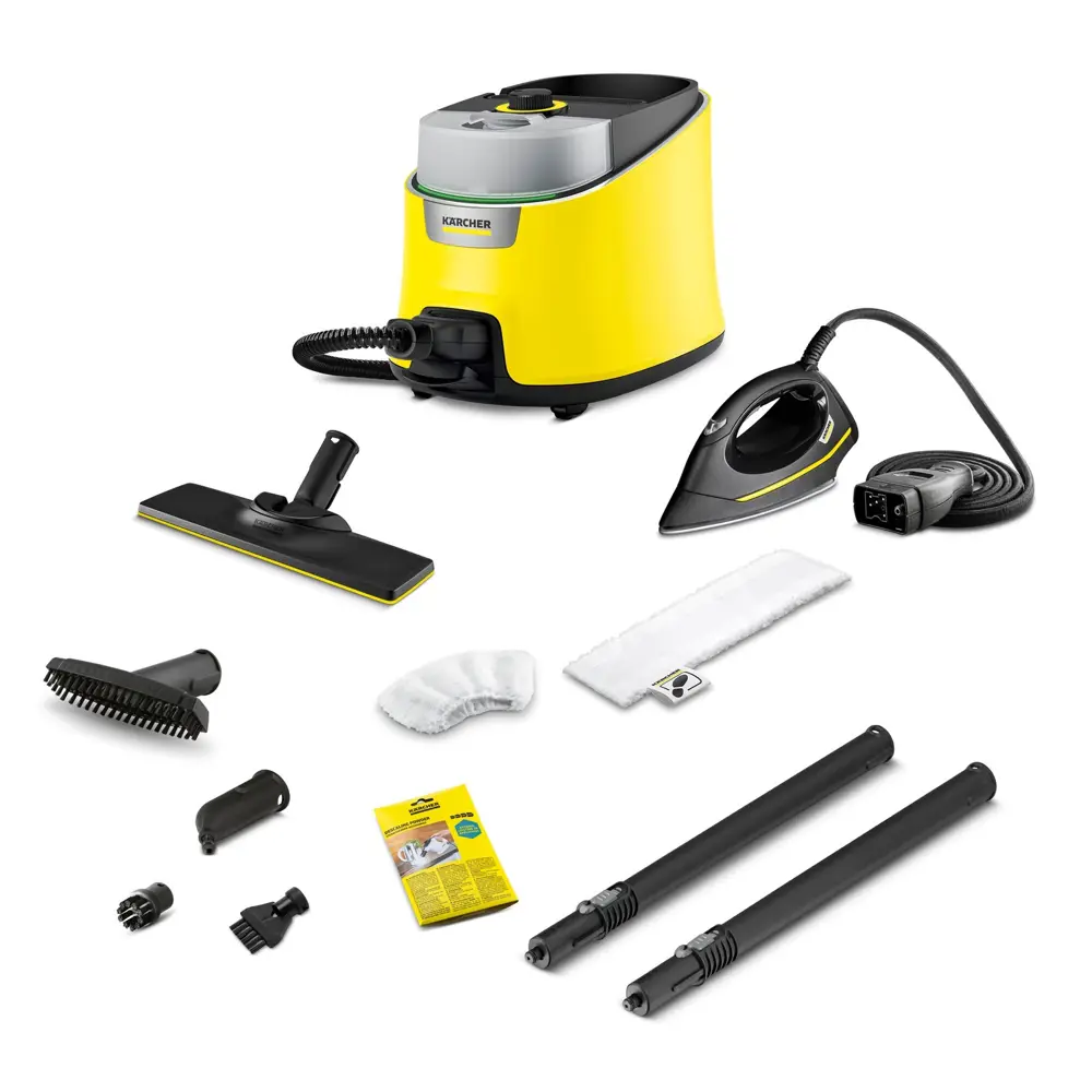 Паровая швабра Karcher SC 4 Deluxe Iron 1.513-261.0 2200 Вт 1.3 л ✳️ купить  по цене 49490 ₽/шт. в Кемерове с доставкой в интернет-магазине Леруа Мерлен