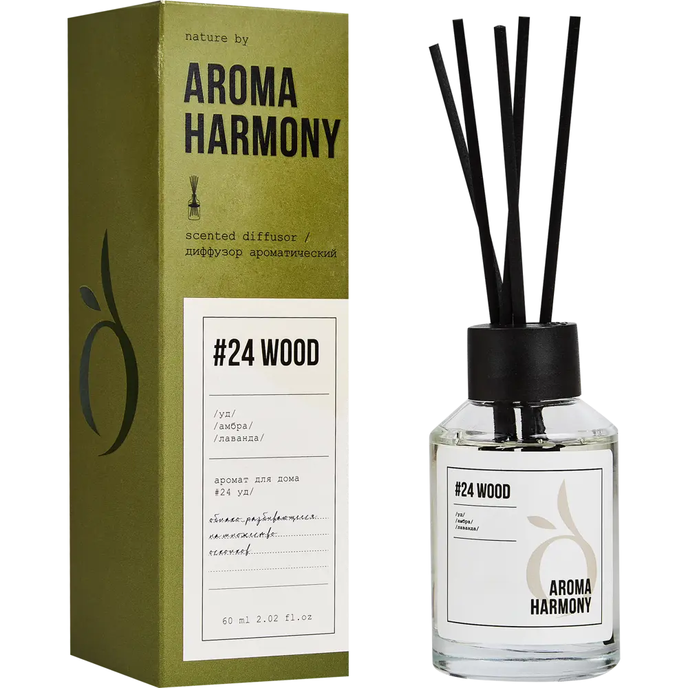 Ароматический диффузор Aroma Harmony Лес 60 мл ✳️ купить по цене 530 ₽/шт.  в Москве с доставкой в интернет-магазине Леруа Мерлен