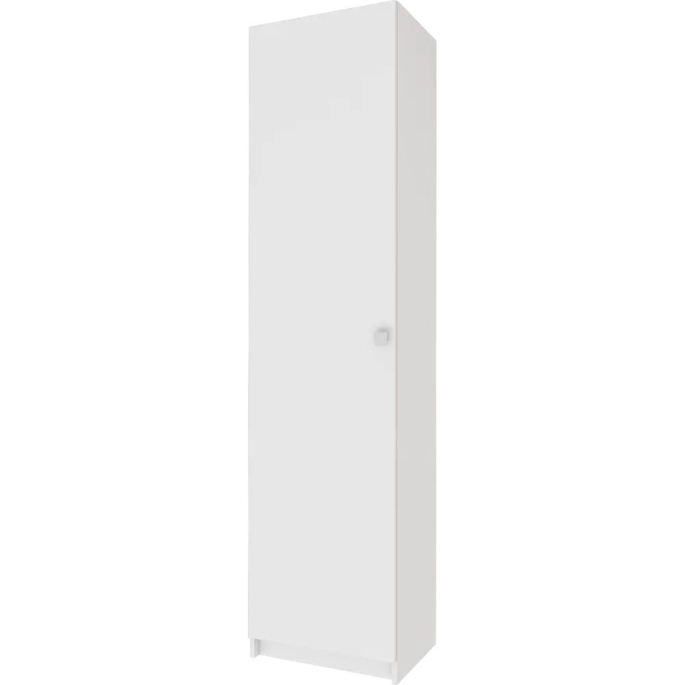 Шкаф распашной Турин Лайт с 1 дверью и 1 полкой 50x200.6x37.2 см ЛДСП .