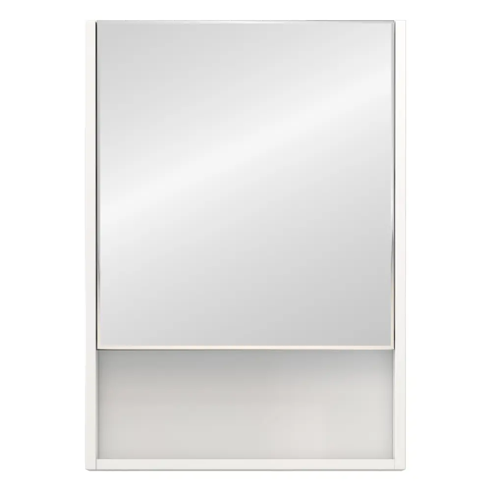 Шкаф зеркальный Vigo Milk 002 подвесной 50x70 см цвет белый ✳️ купить по цене 2900 ₽/шт. в Москве с доставкой в интернет-магазине Леруа Мерлен