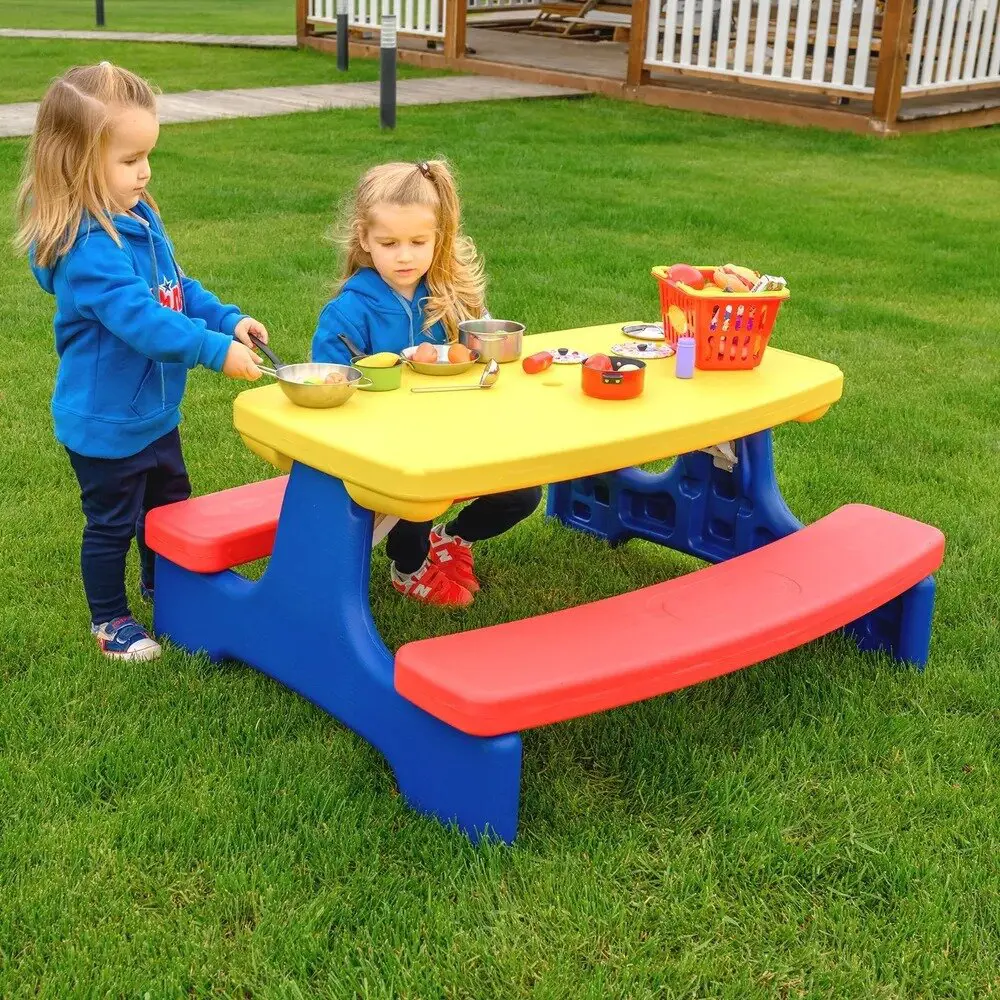 Нераздвижной садовый стол складной Unix kids UNIX Kids Garden 100 см x 56.5  см x 51 см пластик красный ✳️ купить по цене 14890 ₽/шт. в Краснодаре с  доставкой в интернет-магазине Лемана ПРО (Леруа Мерлен)