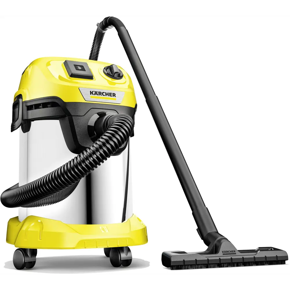 Пылесос строительный Karcher WD 3 P S V-17/4/20, 1000 Вт, 17 л ✳️ купить по  цене 12821 ₽/шт. в Екатеринбурге с доставкой в интернет-магазине Леруа  Мерлен