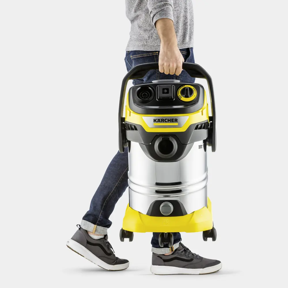 Пылесос строительный Karcher WD 5 P S V-25/5/22, 1100 Вт, 25 л ✳️ купить по  цене 21752 ₽/шт. в Москве с доставкой в интернет-магазине Леруа Мерлен