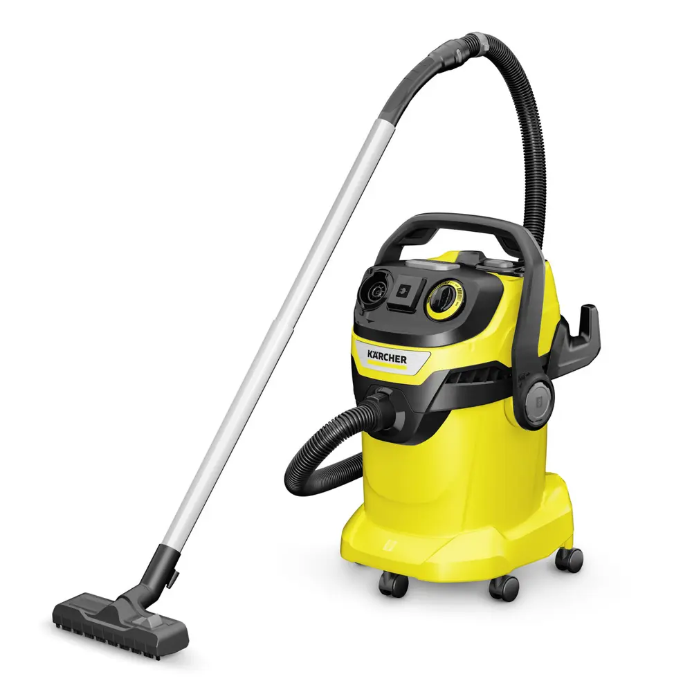 Пылесос строительный Karcher WD 6 P V-25/8/22/T, 1300 Вт, 25 л ✳️ купить по  цене 23200 ₽/шт. в Москве с доставкой в интернет-магазине Леруа Мерлен