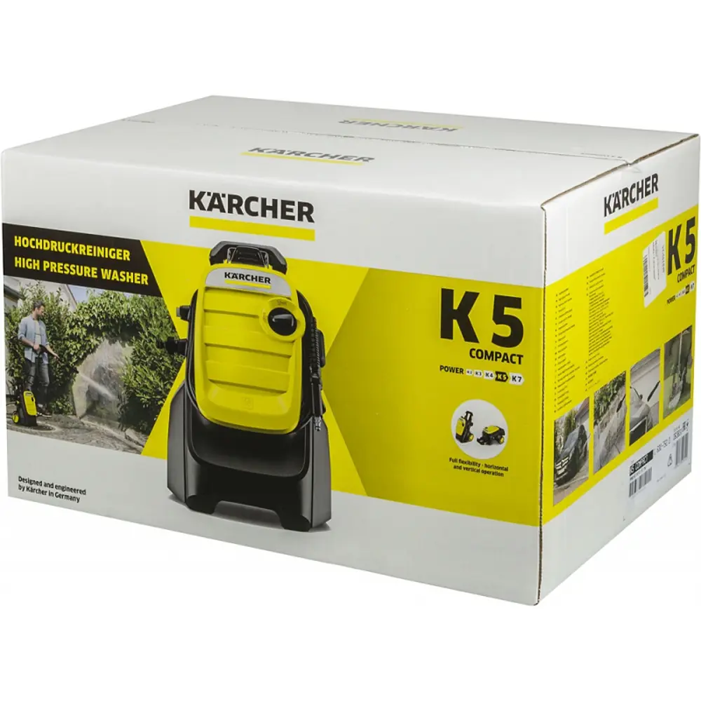 Мойка высокого давления Karcher K 5 Compact, 145 бар, 500 л/ч ✳️ купить по  цене 26390 ₽/шт. в Курске с доставкой в интернет-магазине Леруа Мерлен