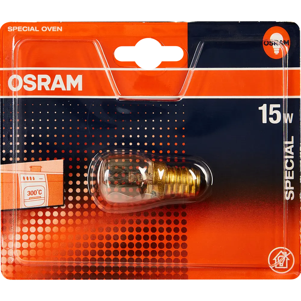 Лампа накаливания для духовки Osram трубчатая E14 15 Вт свет тёплый белый  по цене 158 ₽/шт. купить в Воронеже в интернет-магазине Леруа Мерлен