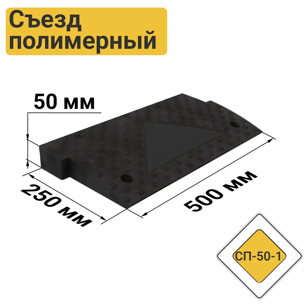 Съезд с бордюра КОМПОЗИТ СП-50-1 основная часть по цене 1350 ₽/шт. купить в  Ярославле в интернет-магазине Леруа Мерлен