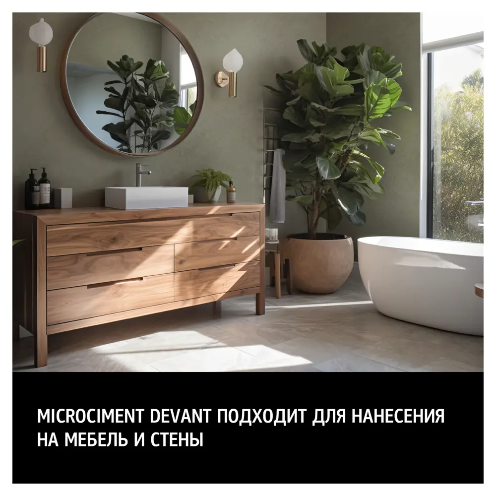 Микроцемент высокопрочный материал с эффектом бетона Maitre Deco  «Microciment Devant» 6 кг ✳️ купить по цене 7830 ₽/шт. в Ростове-на-Дону с  доставкой в интернет-магазине Леруа Мерлен