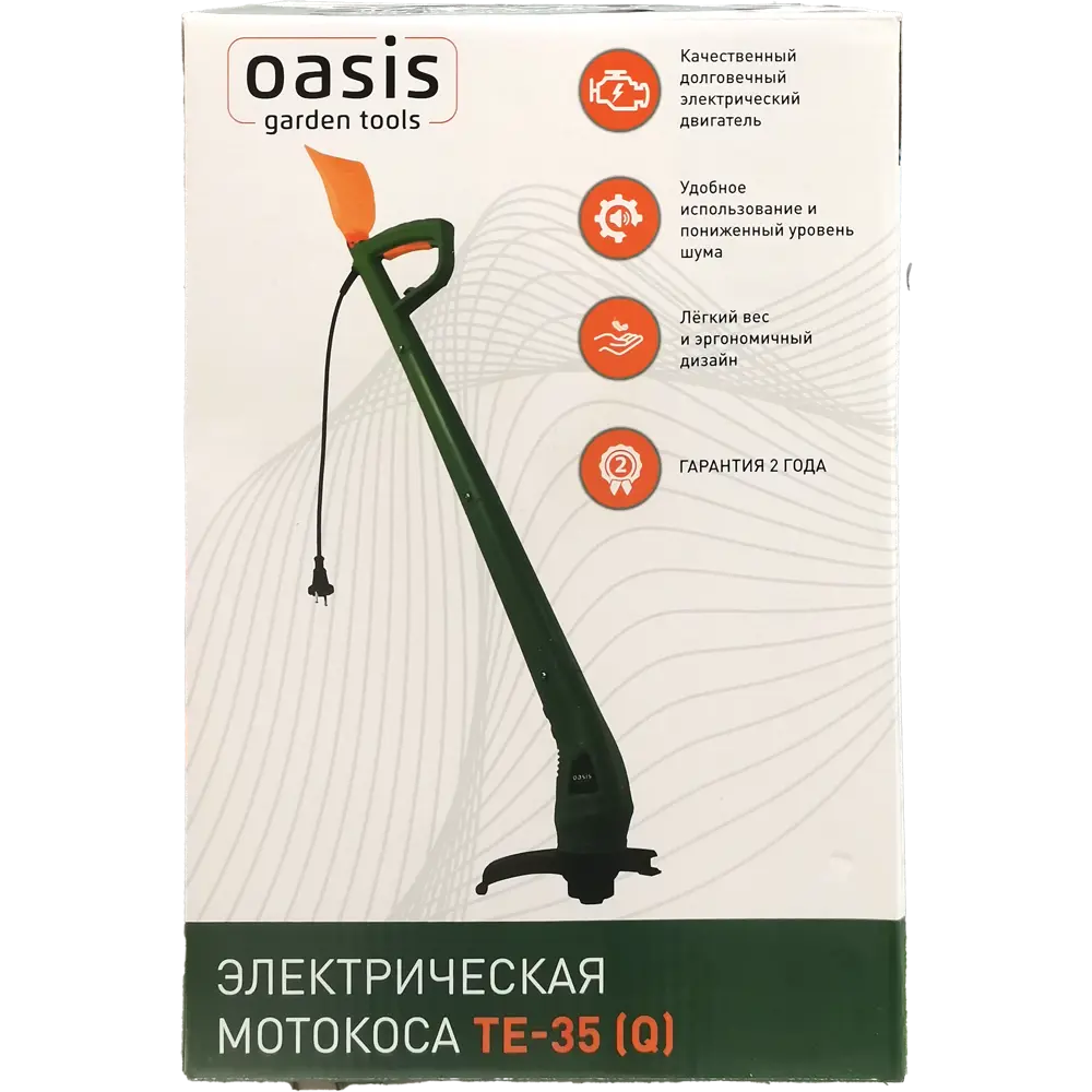 Мотокоса электрическая Oasis TE-35 350 Вт ✳️ купить по цене 1200 ₽/шт. в  Ростове-на-Дону с доставкой в интернет-магазине Леруа Мерлен