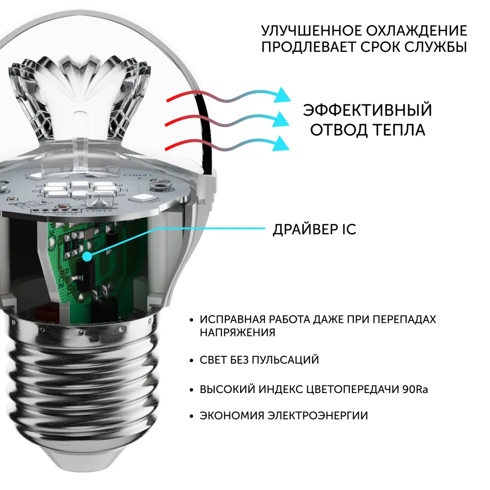 Набор ламп светодиодных Geniled 01371_4000_3 E27 220-240 В 12 Вт груша  отражающее стекло 1100 Лм 3 шт ✳️ купить по цене 753 ₽/шт. в Москве с  доставкой в интернет-магазине Леруа Мерлен