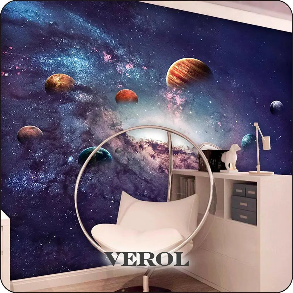 Фотообои флизелиновые 3D Verol 300x280 см Космос 86-ФФО-05616 ? купить по  цене 3459 ?/шт. в Москве с доставкой в интернет-магазине Леруа Мерлен