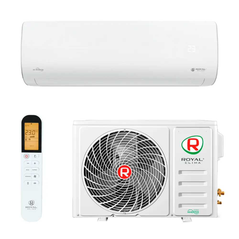 Сплит-система инверторная Royal clima Aria inverter RCI-AR22HN 7K BTU охлаждение/обогрев ✳️ купить по цене 30590 ₽/шт. в Новосибирске с доставкой в интернет-магазине Лемана ПРО (Леруа Мерлен)