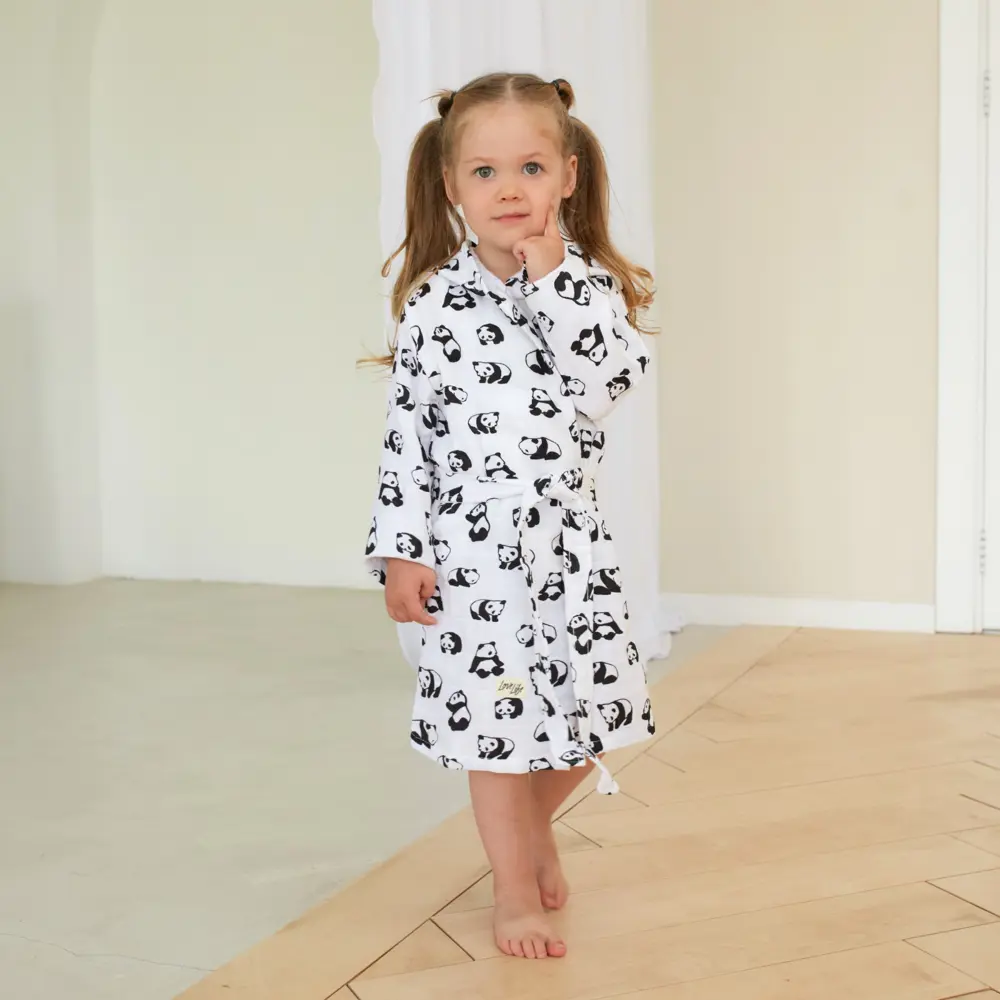 Банный халат Lovelife 7577526 размер детский цвет белый по цене 1003 ₽/шт.  купить в Ижевске в интернет-магазине Леруа Мерлен