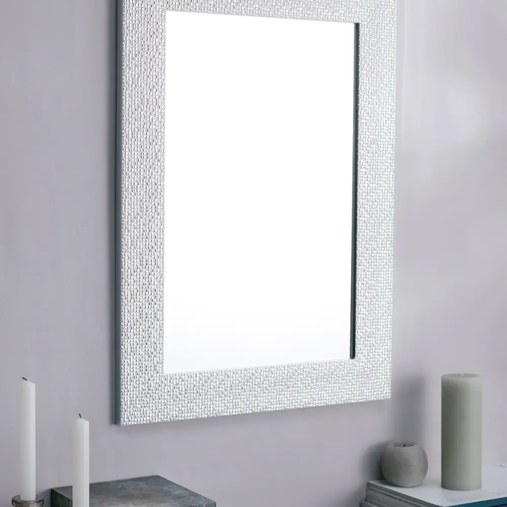 Декор зеркала мозаикой - 65 фото