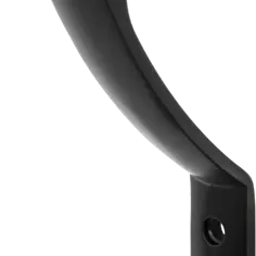 Крючок-вешалка Kerron KR0190, 90x70 мм, цвет чёрный по цене 190