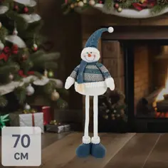 Видео урок: Шьем снеговика на длинных ножках