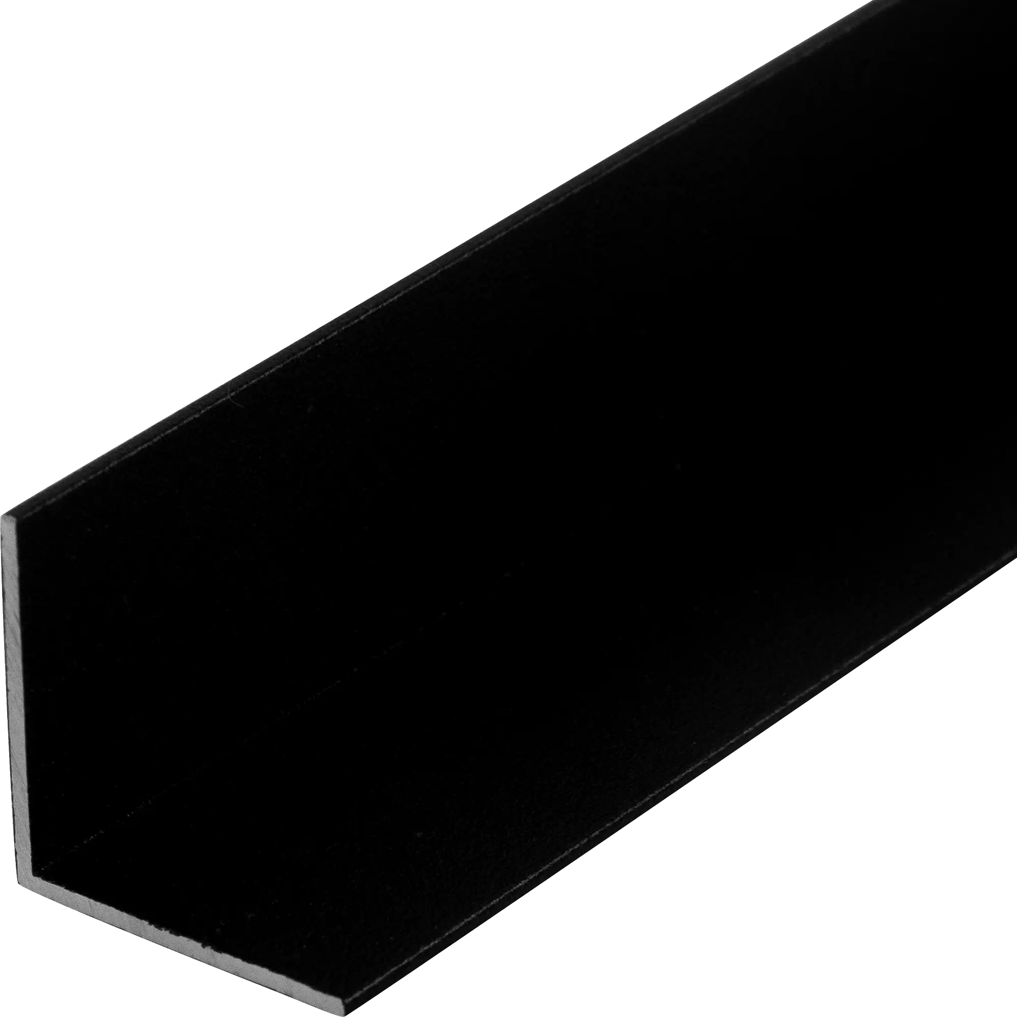  алюминиевый 20х20х1 мм 1 м черный муар ️  по цене 177 ₽/шт .