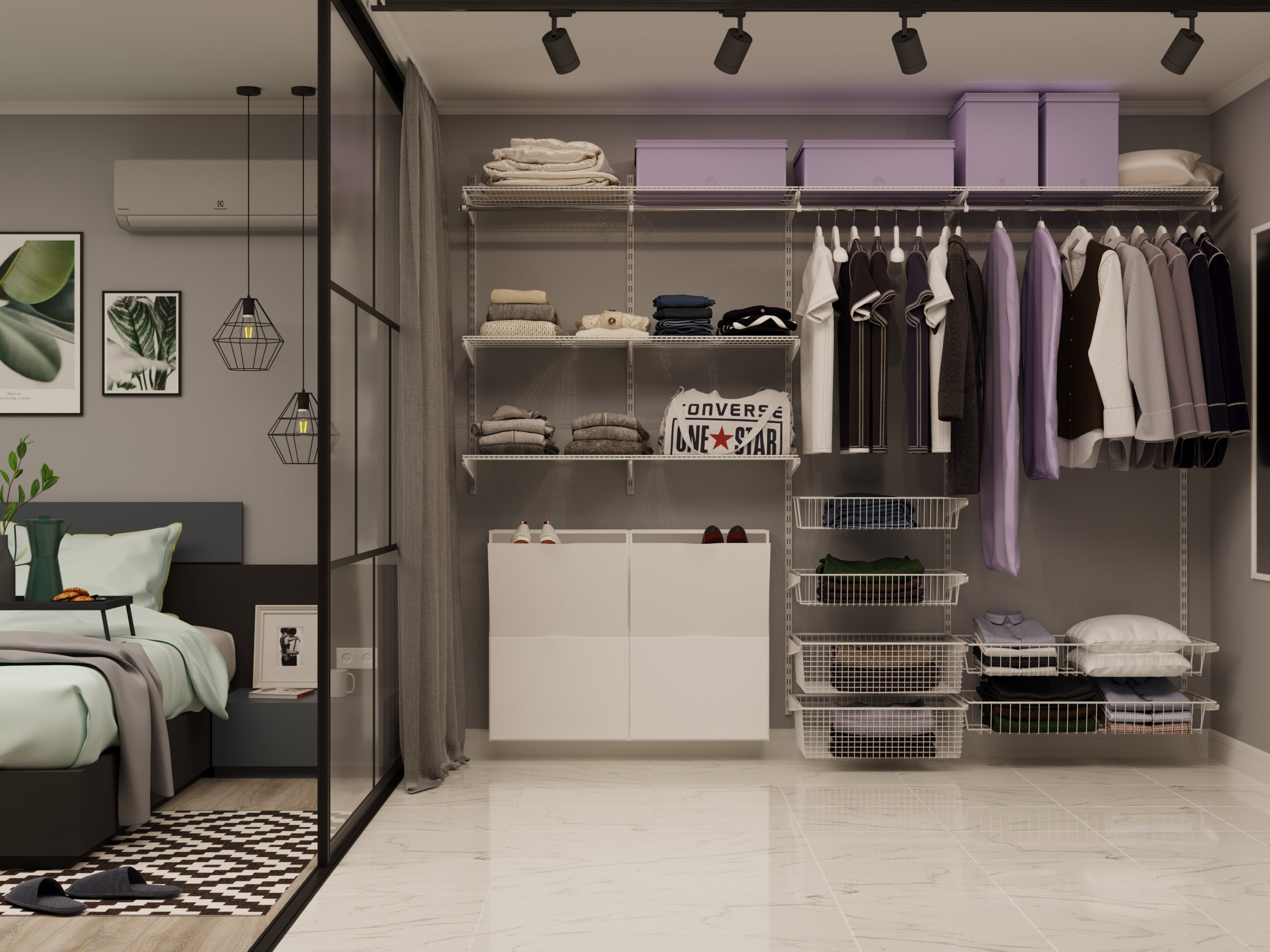 гардеробные шкафы и гардеробные системы