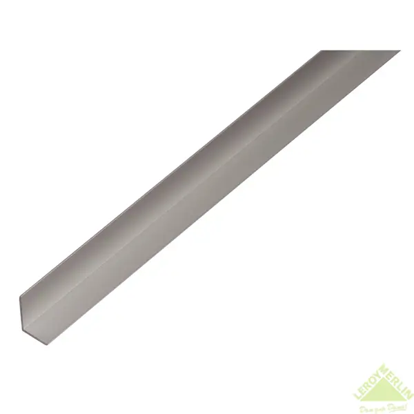 L-профиль 9.5x7.5x1.5x2000 мм, алюминий анодированный, цвет серебро особые поручения
