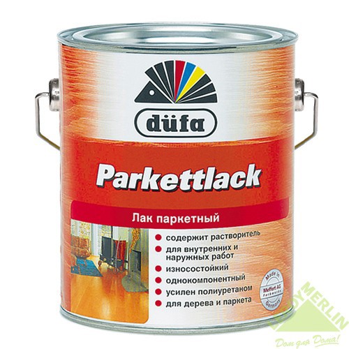  паркетный глянцевый Dufa Parkettlack 5 л по цене 2580 ₽/шт.  .