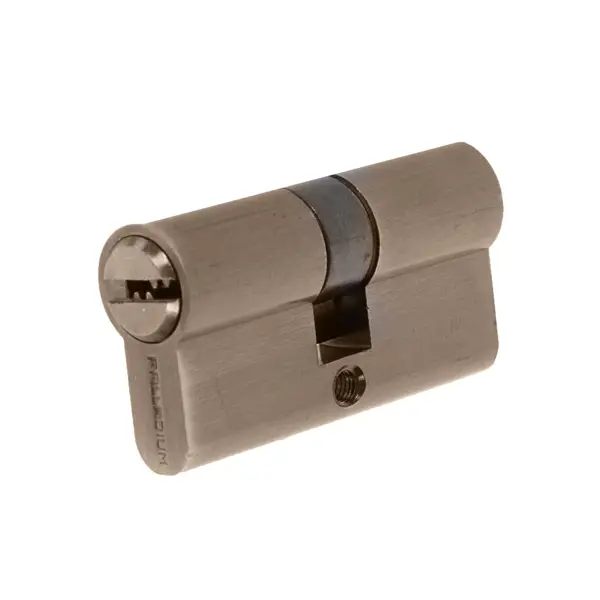 Цилиндр Palladium 60, 30x30 мм, ключ/ключ, цвет бронза цилиндр перфорированный al 60 c ab ключ ключ бронза