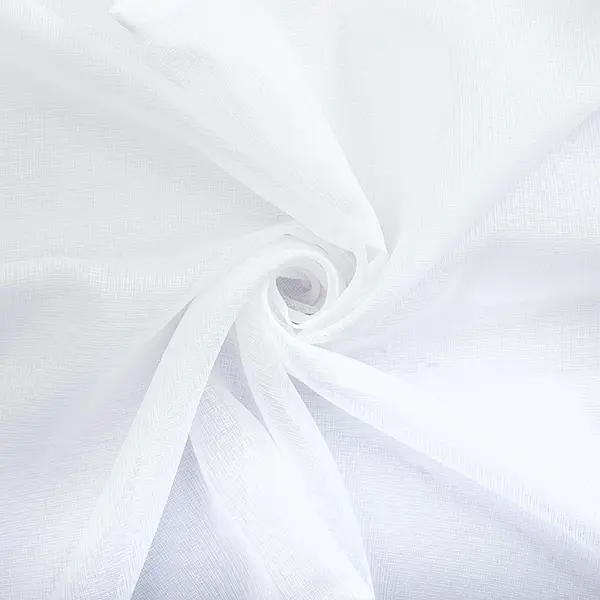 Тюль 1 п/м 280 см французский кристаллон цвет белый подставка для мелочей французский бульдог белый 27х17х27см