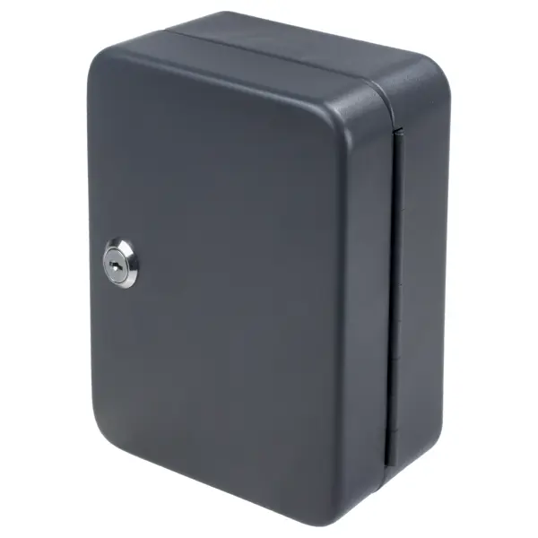 Шкаф для ключей сталь 10×16 см 20 ключей цвет черный ключница настенная