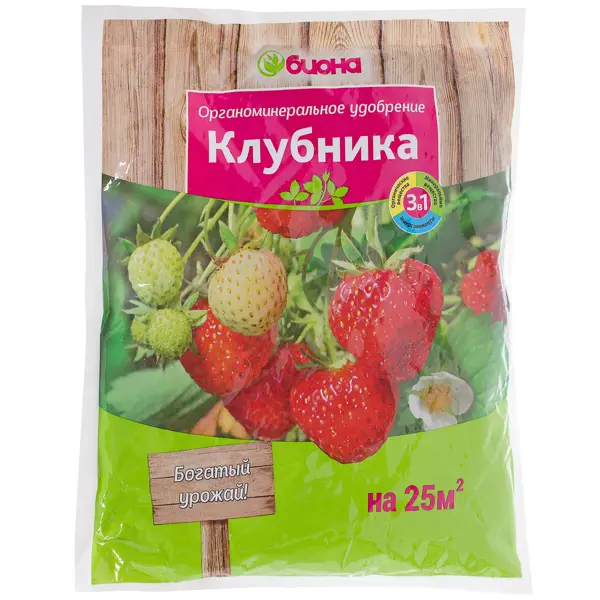 Удобрение «Биона» органическое минеральное для клубники 0.5 кг – купить сдоставкой в Екатеринбурге