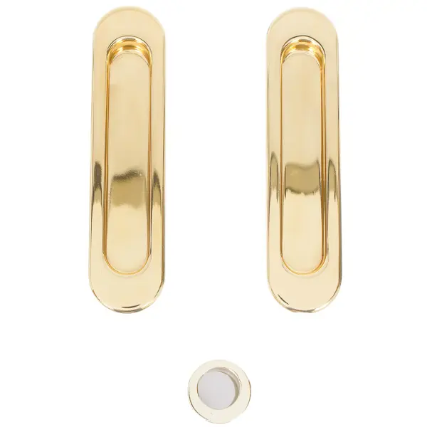 Ручка для раздвижных дверей SH010-GP-2, цвет золото комплект роликов для раздвижных дверей armadillo diy comfort