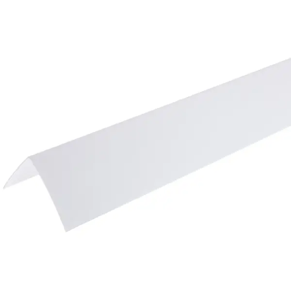 Угол 40x40x2700 мм ПВХ цвет белый мастерок для внешних углов santool