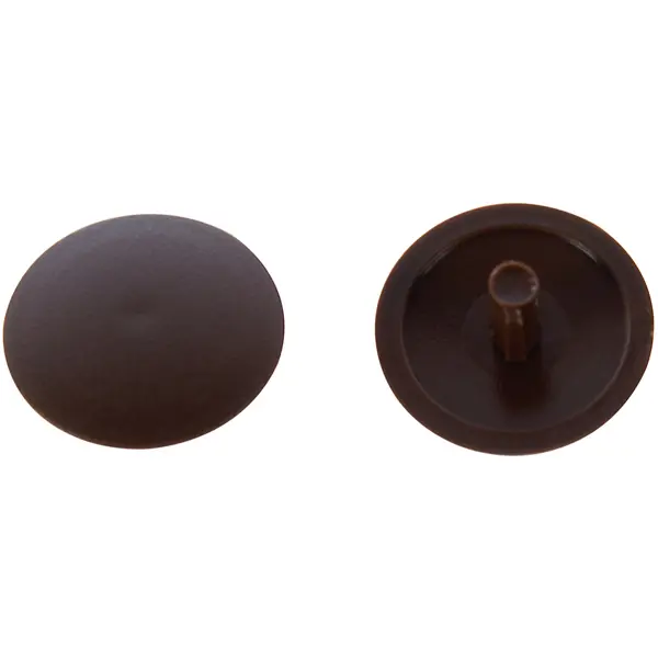 Заглушка на шуруп-стяжку PZ 7 мм полиэтилен цвет коричневый, 50 шт. заглушка на шуруп стяжку pz 7 мм полиэтилен бук 50 шт