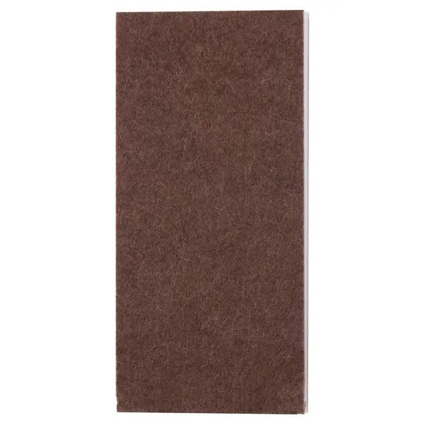 Лист фетра Standers 100x8.5 см прямоугольный войлок цвет коричневый лист фетра standers 100x100 мм