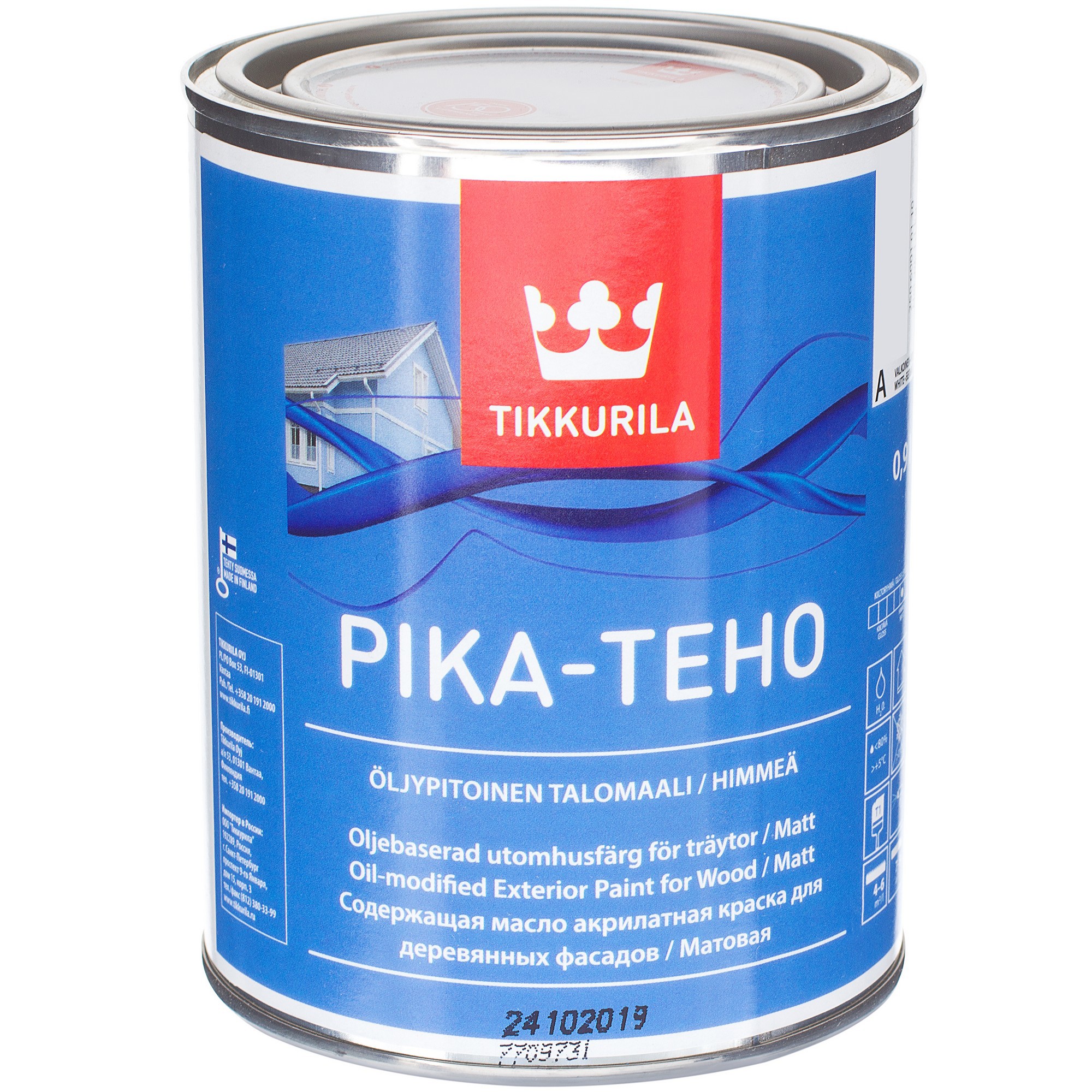 Краска Тиккурила Pika-Teho 0.9 л по цене 1514 ₽/шт. купить в Твери в  интернет-магазине Леруа Мерлен