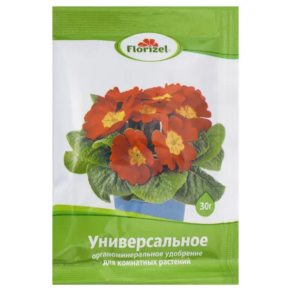 Удобрение Florizel для комнатных растений универсальное ОМУ 0.03 кг удобрение для всех комнатных растений 0 35 л