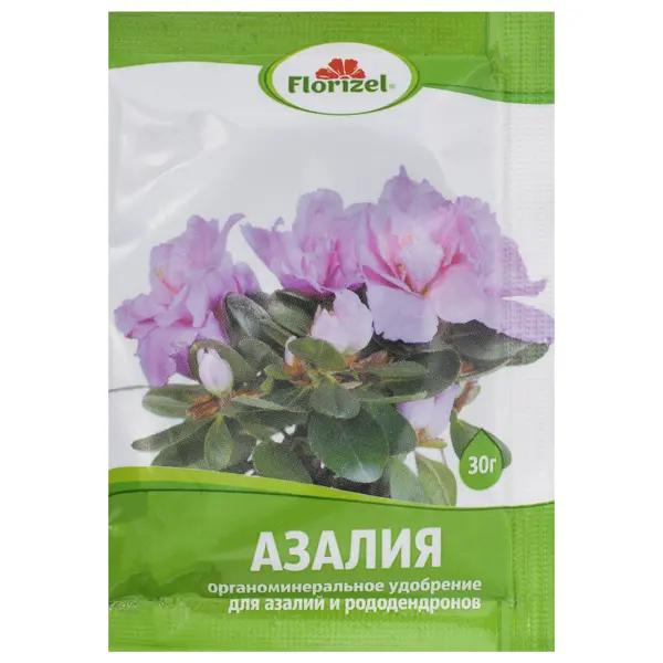 Удобрение Florizel для азалии и рододендрона ОМУ 0.03 кг вермикулит florizel 5 л