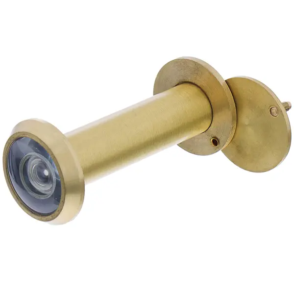 Глазок дверной Armadillo DVG3 16х60-100 мм латунь цвет матовое золото петля скрытой установки armadillo