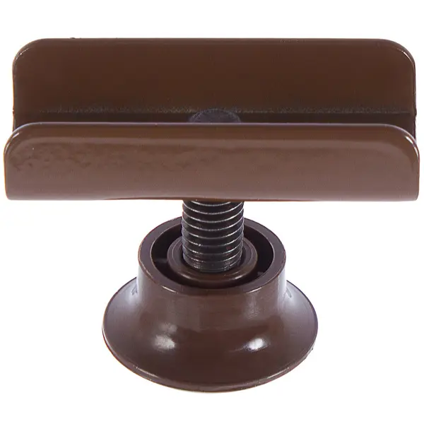 Опора регулируемая М8 под ЛДСП 16 мм цвет коричневый регулируемая опора для стола локри
