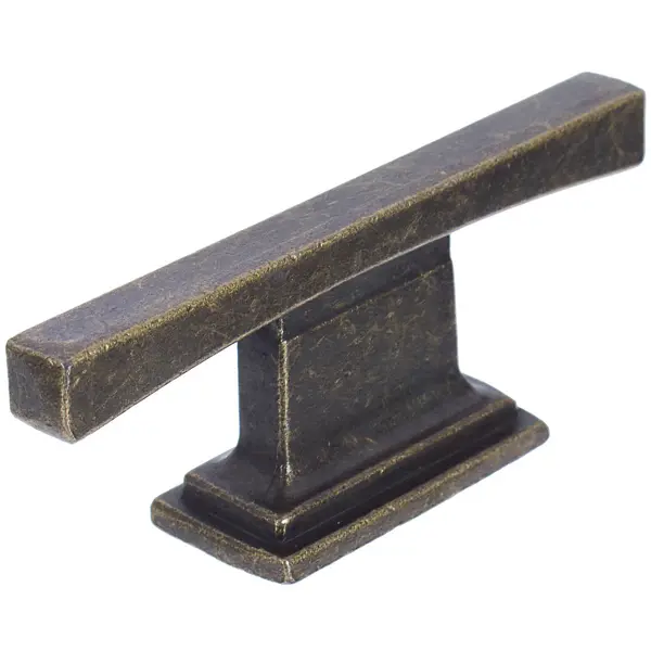 Ручка-кнопка мебельная Kerron 65 мм металл цвет оксидированная бронза