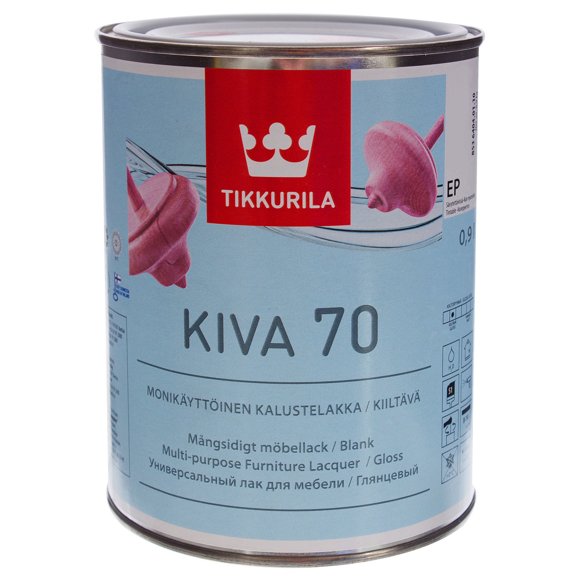 Акриловый лак Тиккурила Kiva 70
