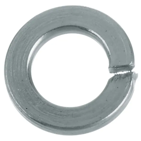 Шайба пружинная DIN 127 4 мм, 30 шт. оцинкованная разрезная изогнутая пружинная шайба цки