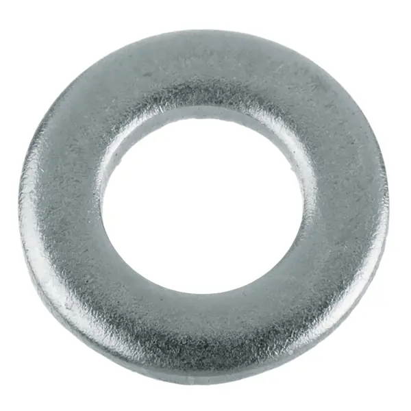 Шайба DIN 125A 6 мм оцинкованная сталь цвет серебристый 25 шт. 120см свитер высокое качество вязальные спицы нержавеющая сталь diy инструменты круглое вязание