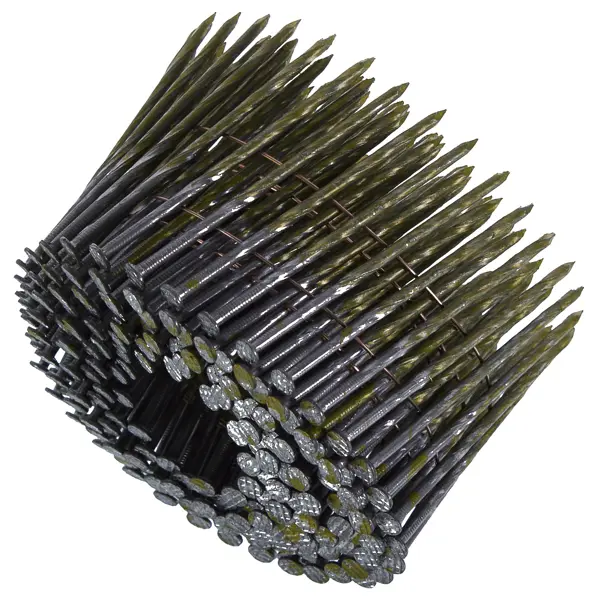 Гвозди строительные винтовые в обойме 2.5х68 мм, 200шт. 300pcs ювелирные изделия изготовление мини винтовые глазные штифты 8 мм 10 мм