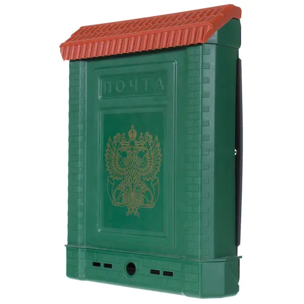 Ящик почтовый «Премиум» внутренний, цвет зелёный ящик почтовый pb 6c kl