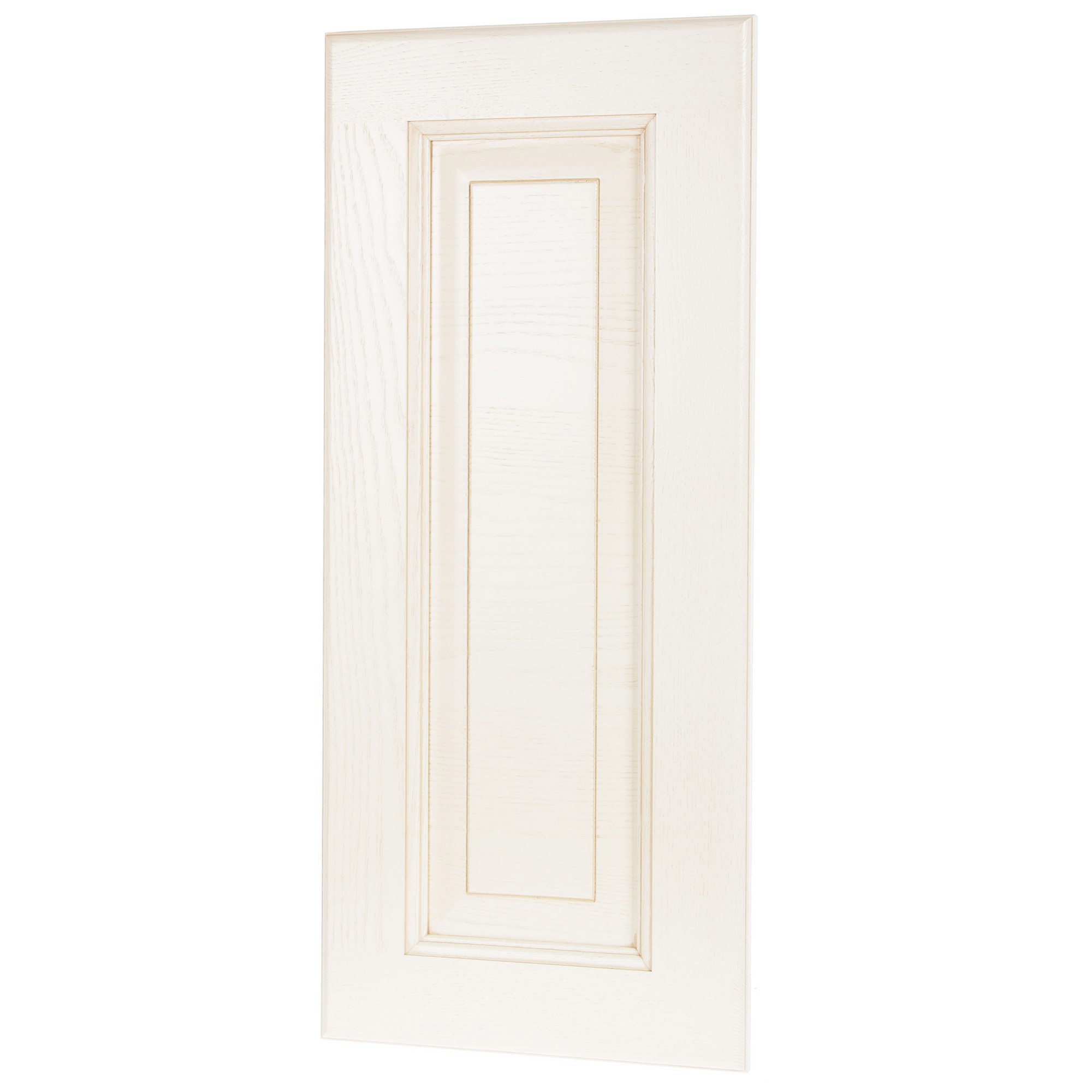 Дверь для шкафа Delinia ID «Невель» 40x103 см, массив ясеня, цвет кремовый