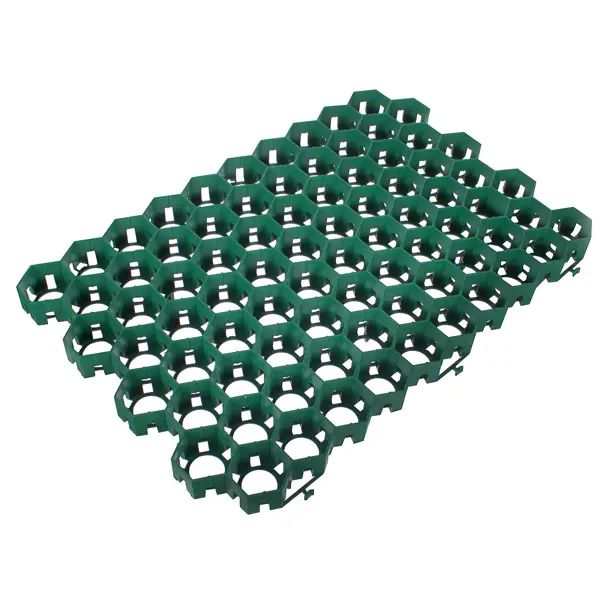 Решётка газонная ERFOLG GP, 40х60х4 см, цвет зелёный решётка газонная vortex 55x34x3 2cм