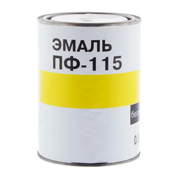 Эмаль ПФ-115 цвет белый 0.7 л в Москве – купить по низкой цене в  интернет-магазине Леруа Мерлен