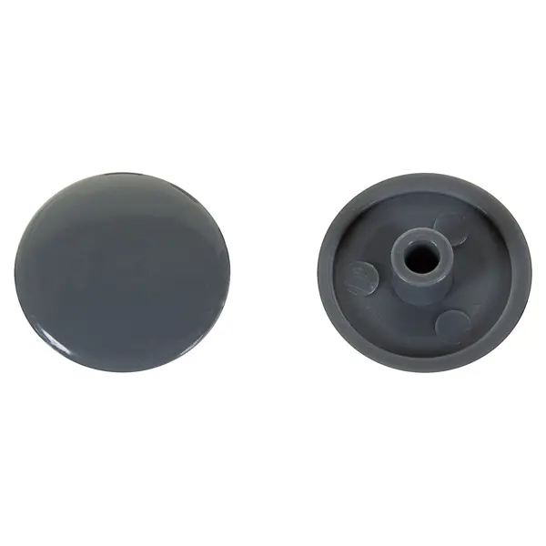 Заглушка на шуруп-стяжку Hex 7 мм полиэтилен цвет серый, 50 шт. заглушка на шуруп pz 3 13 мм полиэтилен чёрный 50 шт