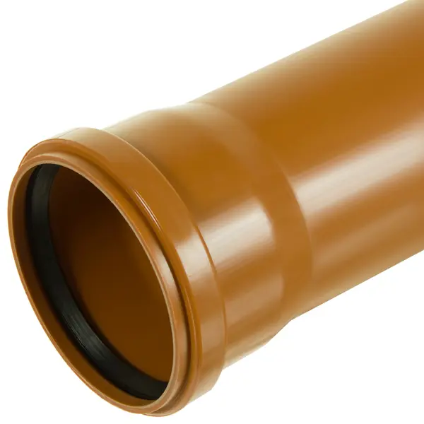 Труба канализационная наружная SN4 110x3000 мм труба канализационная tebo пп 110x250