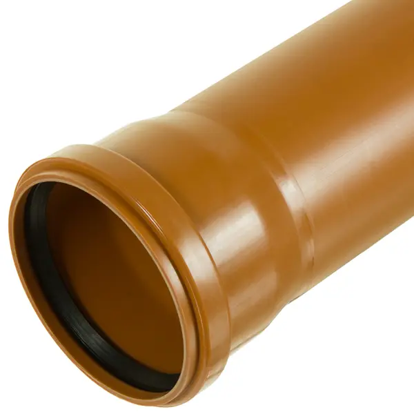Труба канализационная наружная SN4 110x2000 мм труба канализационная tebo пп 50x500