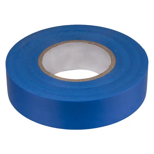 Изолента IEK Home 15 мм 20 м ПВХ цвет синий нить силиконовая резинка d 0 5мм l 10м прочность 2250 денье синий